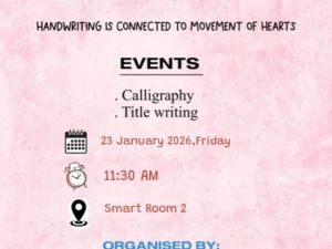 National handwritting day 2026